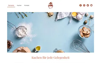 Preview: Bäckerei Website