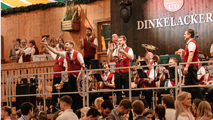 Oeffingen auf dem Cannstatter Wasen: Ein Musikverein als Volksfest-Zugpferd