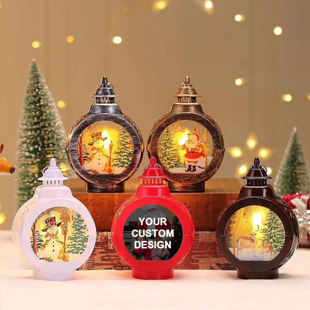 Custom Christmas Night Lamp,Christmas Lanterns,Home Decoration,Ideal Gifts,Halloween Decorations Lights Outdoor