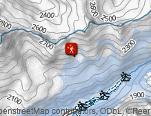 Map: Winterwanderung im hinteren Ahrntal