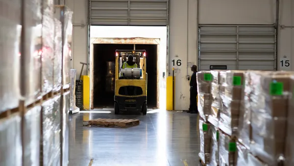 A Flexport warehouse.