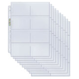 Ultra PRO Platinum Series 8 Pocket Pages (10 Sheets) For 2.75" x 3.5" Collector Cards