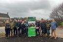 South Cotswolds MP Roz Savage attends a National Farmers’ Union meeting with farmers across the constituency