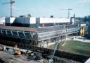 Construction on Canal Walk in the 1970s. Picture: Swindon Libraries Local Studies