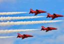 The Red Arrows is celebrating it's 60th year of displays - with new stamps