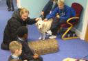 Guidedogs met pupils at Oaklands School