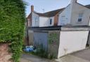 The garage of 53 Eastcott Road could become a studio flat linked to the HMO main house