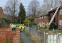 A house fire in Swindon