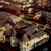 An aerial view of the GWR Hotel on Station Road in 1980. Picture: Swindon Libraries Local Studies