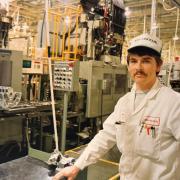 Gary Triggs lead a team of eight on the Honda production line in December 1989