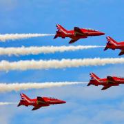 The Red Arrows is celebrating it's 60th year of displays - with new stamps