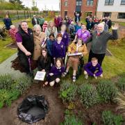 The young and the old all came together to bury a legacy of their lives in Royal Wootton Bassett.