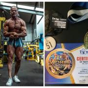 A bodybuilder from Swindon is preparing to represent the UK at an international competition, following a long break from the sport