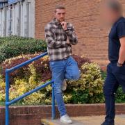 William Pitt, 26, was fined and banned from driving despite pleading not guilty on July 2