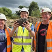 More fossils have been found at a quarry in South Cerney near Swindon