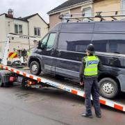 Police are issuing tickets and towing vehicles as part of their latest crackdown