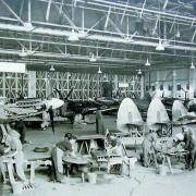 Spitfire Mk 24s under construction at Vickers Armstrong Aircraft Ltd, 1946 to 1948. Picture: Swindon Libraries Local Studies.