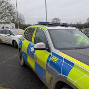 Police have caught a driver on their phone on the A419 in Swindon