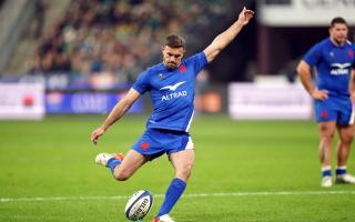 France’s Melvyn Jaminet kicks a penalty during the Guinness Six Nations match at the Stade de France, Paris in 2022 (Adam Davy/PA)