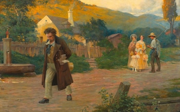 The Lonely Master (Beethoven on a walk near Vienna), 1908