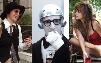 (L-R): Annie Hall, Sleeper and Vicky Christina Barcelona