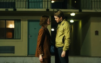 Emma Stone and Joe Alwyn in Kinds of Kindness