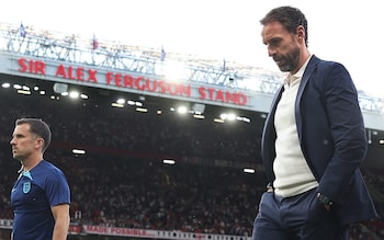 Southgate at Old Trafford