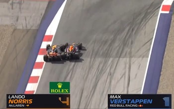 Lando Norris and Max Verstappen come toogether