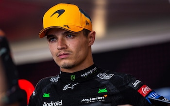 Lando Norris of Great Britain and McLaren answers questions from the media after the F1 Grand Prix of Austria at Red Bull Ring on June 30, 2024 in Spielberg, Austria