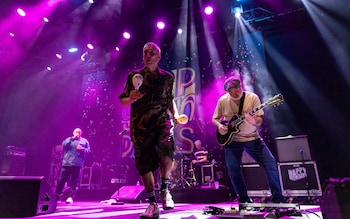 Happy Mondays in concert at Troxy, London