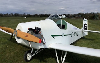 Prince Philip had flown the Druine Turbulent solo in 1959