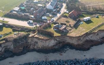 The village of Happisburgh on the ever-changing coast