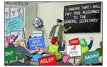 Telegraph cartoon