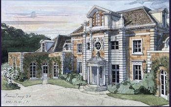 The proposal for a mansion for Ron Buckle in Little Tew, Oxon