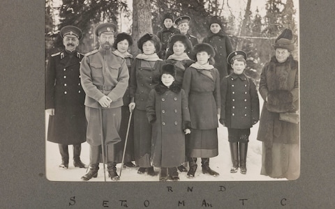 The Romanov family - seven members of whom were murdered after the Russian Revolution