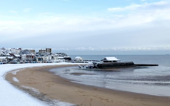 The Broadstairs coast is beautiful in winter 