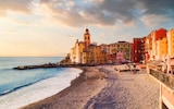 With its promenade and family-friendly facilities, Camogli is a popular holiday spot for Italians