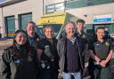 David Knowles with the team who saved his life after he suffered cardiac arrest at Bognor parkrun