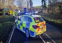 Road closed following crash - live updates