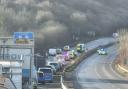 Live: Updates as A27 closed due to accident