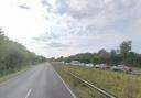 Updates as crash on A27 blocks road