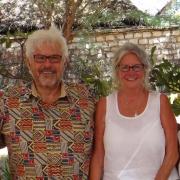 Lee Flint and her husband Jack Flint flew out to Kenya on September 16 to continue their life-long charity work