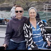 Donald and Jacky on holiday in Wales - ten days before she died in 2024