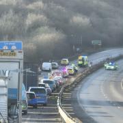 Live: Updates as A27 closed due to accident