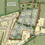 Outline plans for up to 120 homes in Partridge Green have been received by Horsham District Council. Image: Gladman Developments Ltd