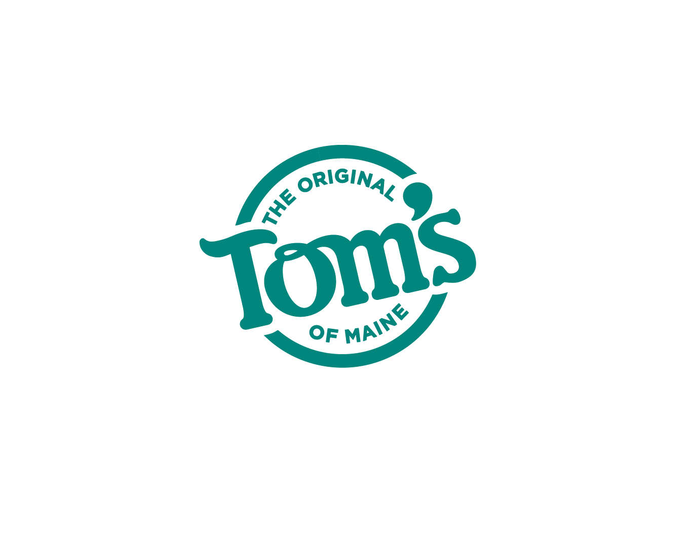 The Original Tom's of Maine Green Logo