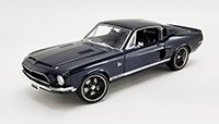 Show product details for Acme - Ford Mustang Shelby GT500 KR "Restomod" King Cobra (1968, 1/18 scale diecast model car, Midnight Blue) A1801843