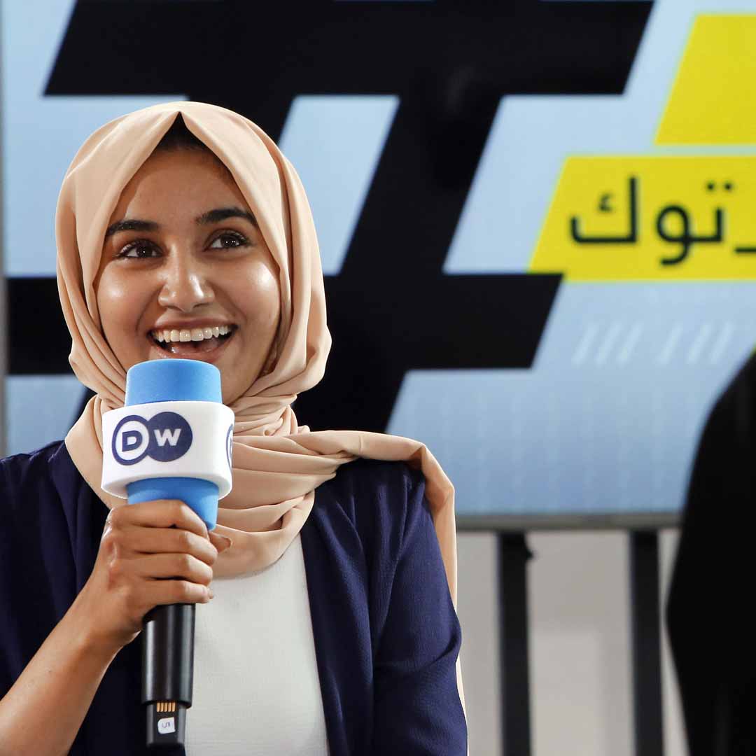 Woman journalist. Photo: UNDP Regional Bureau for Arab States