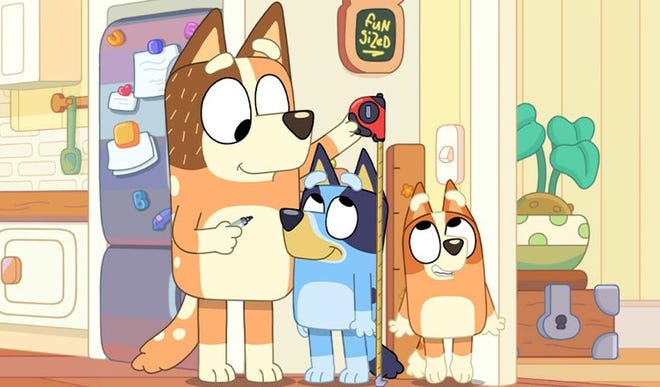 "Bluey Minisodes" will premiere on Disney+ on Wednesday, July 3.