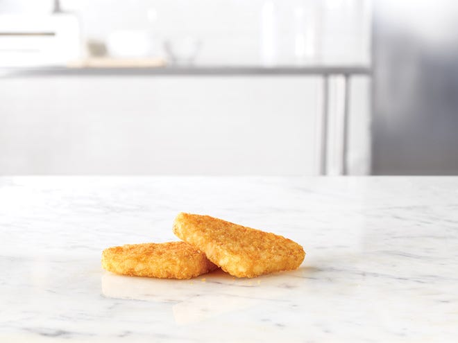 Arby's announced Monday that Potato Cakes, which were discontinued in 2021, are back on menus nationwide for a limited time.
